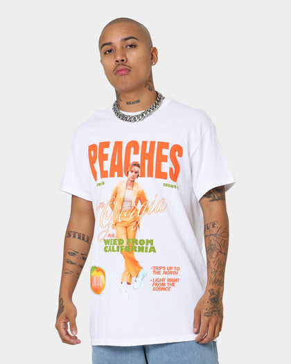 Justin Bieber Peaches T-Shirt White