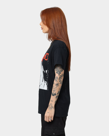 YUNGBLUD Universal Music X YUNGBLUD Stencil Photo T-Shirt Black