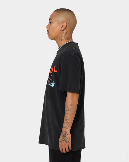 YUNGBLUD Universal Music X YUNGBLUD The Funeral Vintage T-Shirt Washed Black