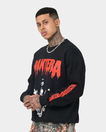 Pantera Cowboy From Hell Crewneck Black
