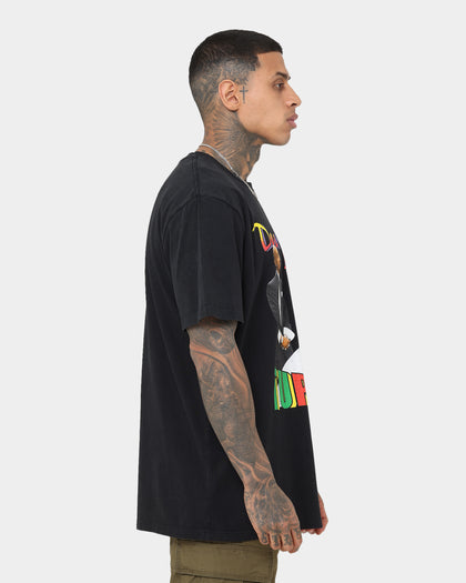 Tupac Dear Mama '90s Homage T-Shirt Washed Black