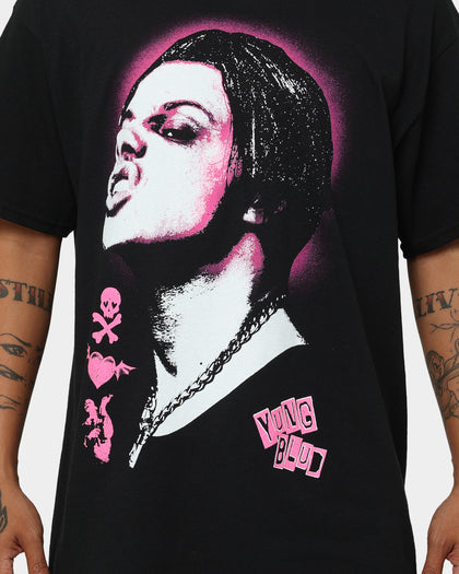 YUNGBLUD Icons Face T-Shirt Black