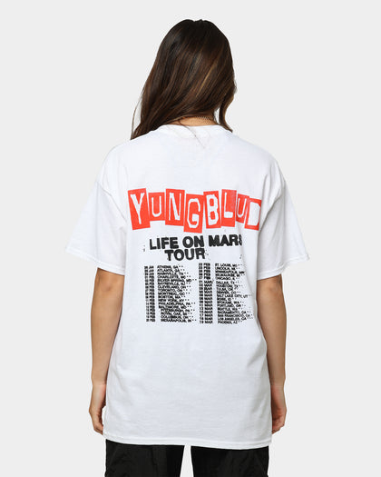 YUNGBLUD Life On Mars Tour Vintage T-Shirt White
