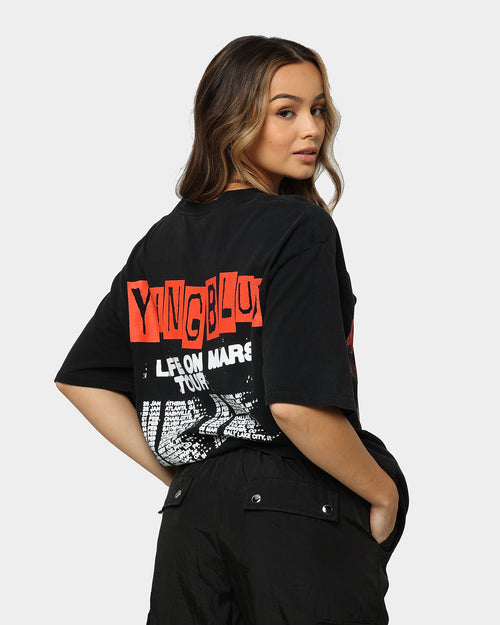 YUNGBLUD Life On Mars Tour Vintage T-Shirt Washed Black