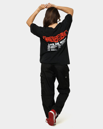 YUNGBLUD Life On Mars Tour Vintage T-Shirt Washed Black