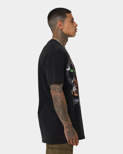 Disney Kingdom Hearts Vintage T-Shirt Washed Black