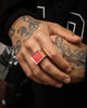 Last Kings The Throne Ring Red/Gold