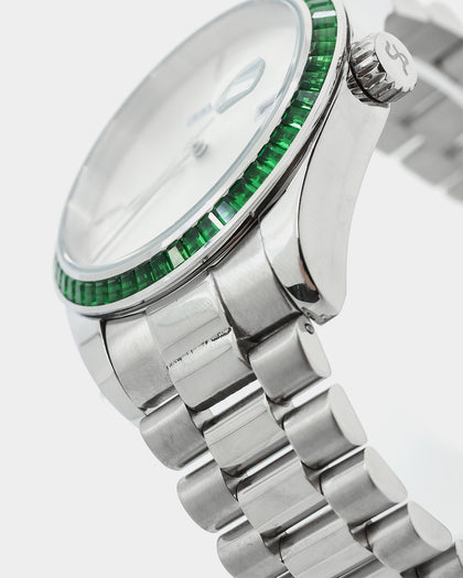 Saint Morta De Couler Watch Silver/Green