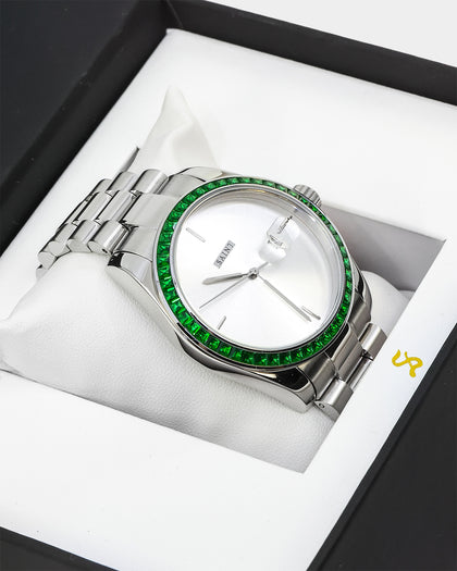 Saint Morta De Couler Watch Silver/Green