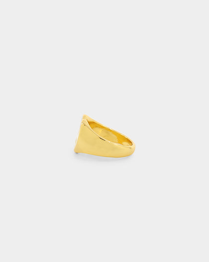 Raising Hell Women's Yin Yang Ring Gold/Pink