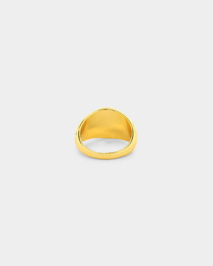 Raising Hell Women's Pastel Yin Yang Ring Blue/White/Gold