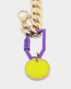 Wild for the Weekend Slam Dunk Basketball Bracelet Purple/Yellow/Gold