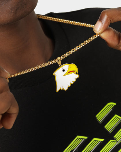 Shortie Kids' The Eagle Pendant Chain Gold