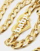 Raising Hell Women's Love Your Girl Chain Gold/White
