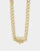 Raising Hell Women's Love Your Girl Chain Iced Gold
