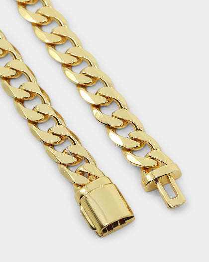 Raising Hell Women's Love Your Girl Chain Iced Gold