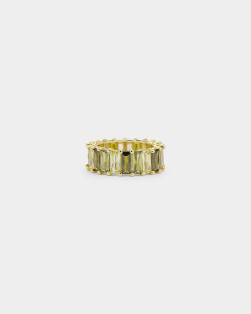 Raising Hell Women's Over The Rainbow Ring Green