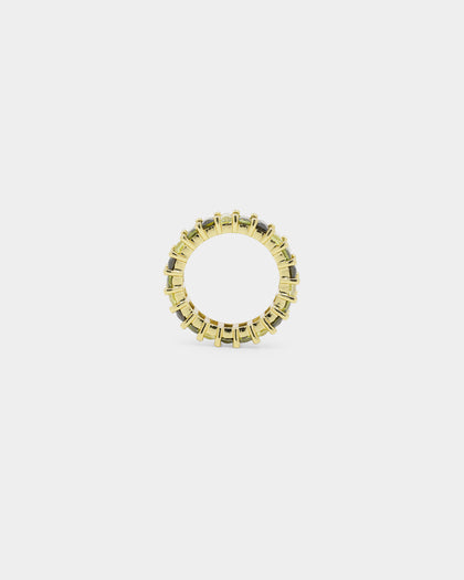 Raising Hell Women's Over The Rainbow Ring Green