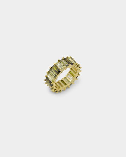 Raising Hell Women's Over The Rainbow Ring Green