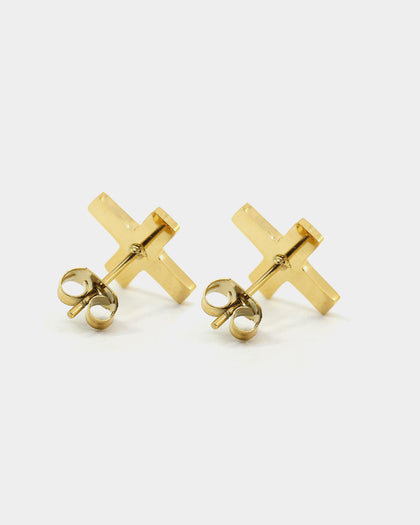 Saint Morta Marksman Earring Gold