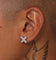 Saint Morta Marksman Earring Iced White Gold