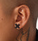 Saint Morta Marksman Earring Iced Black