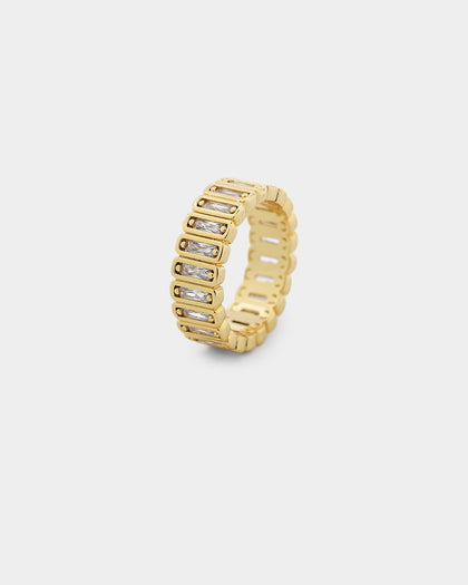 Raising Hell Women's Light Catcher Ring Gold