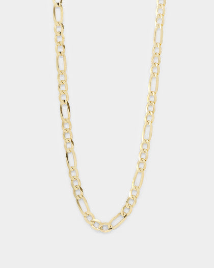 House Of Auric 4.8mm Figaro Chain 18K Gold Vermeil