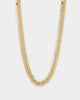 House Of Auric 6.4mm Double Curb Chain 18K Gold Vermeil