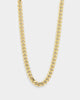 House Of Auric 7mm Cuban Chain 18K Gold Vermeil