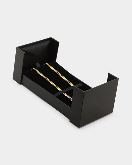 House Of Auric 7mm Cuban Chain 18K Gold Vermeil