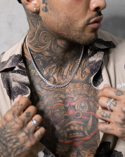 House Of Auric 7mm Cuban Chain Sterling Silver