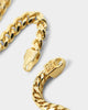 House Of Auric Cuban & Franco Stack 18K Gold Vermeil
