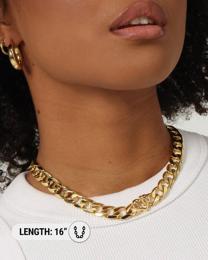 Raising Hell Women's Love And Loyalty Chain Gold