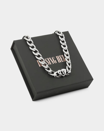 Raising Hell Love And Loyalty Chain White Gold