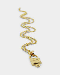 Saint Morta Locked and Found Chain Gold