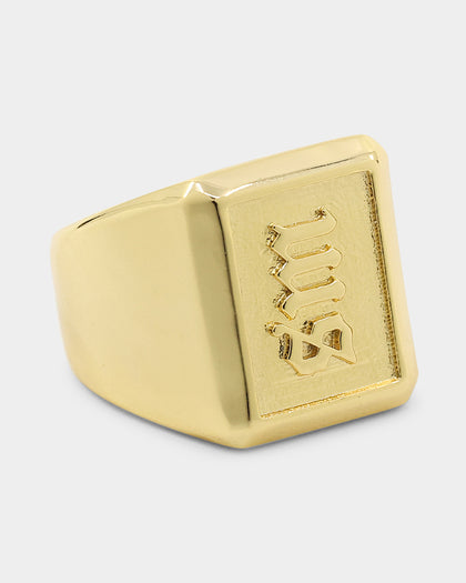 Saint Morta SM Signature Ring Gold