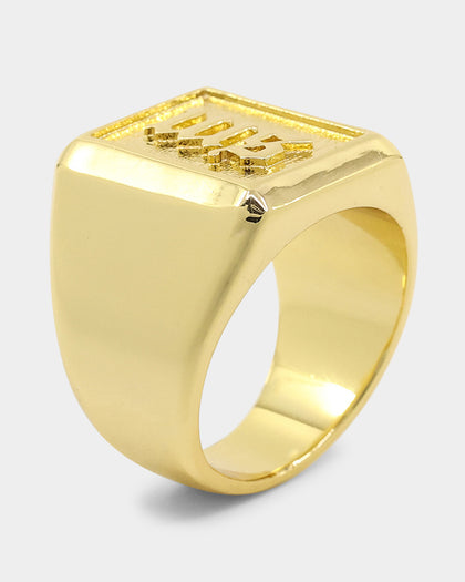 Saint Morta SM Signature Ring Gold