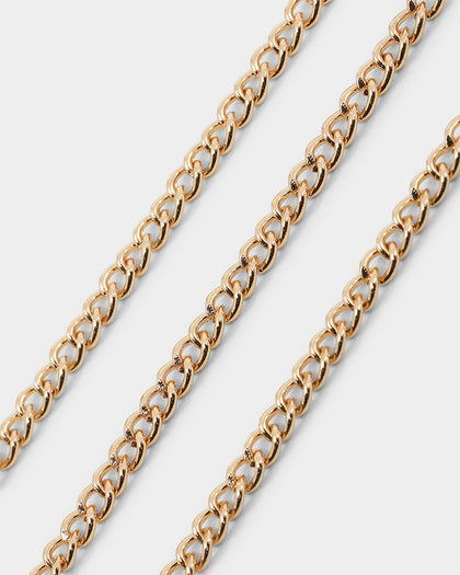 Wild For The Weekend All Hands Necklace Gold