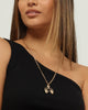 Wild For The Weekend All Hands Necklace Gold