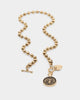 Wild For The Weekend Arkangel T-Bar Necklace Gold