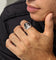 Wild For The Weekend Flame Signet Ring (Large) Silver
