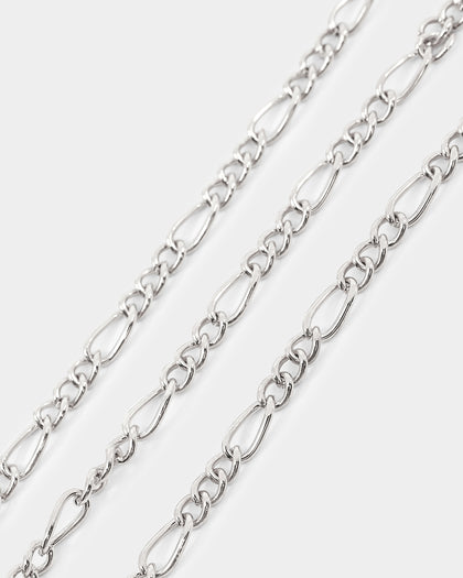 Wild For The Weekend Pearl T-Bar Necklace Silver