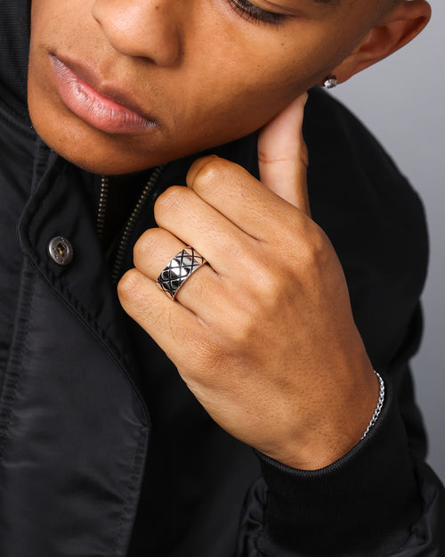 NXS Viper Ring White Gold