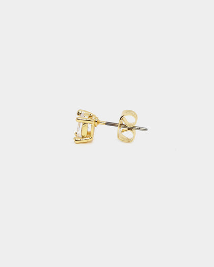 Raising Hell Women's Marquis Earrings Gold