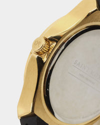 Saint Morta Gilad Skeleton Watch 42MM Black/Gold