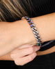 Guess Mainline 4DC 8mm Curb Chain Bracelet Iridescent