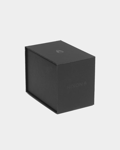 Nixon Sentry Solar Stainless Steel Watch Gold/Black