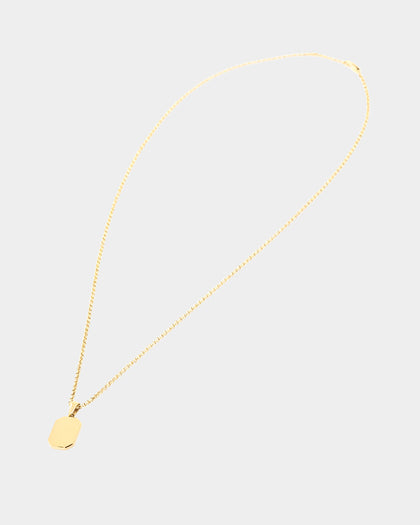 NXS Tag Chain Gold