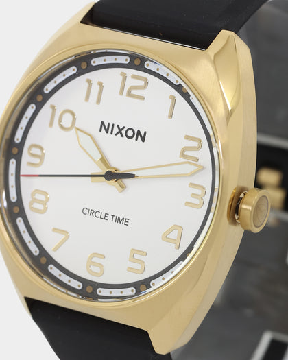 Nixon A1365-1809-00 Mullet Watch Gold/White